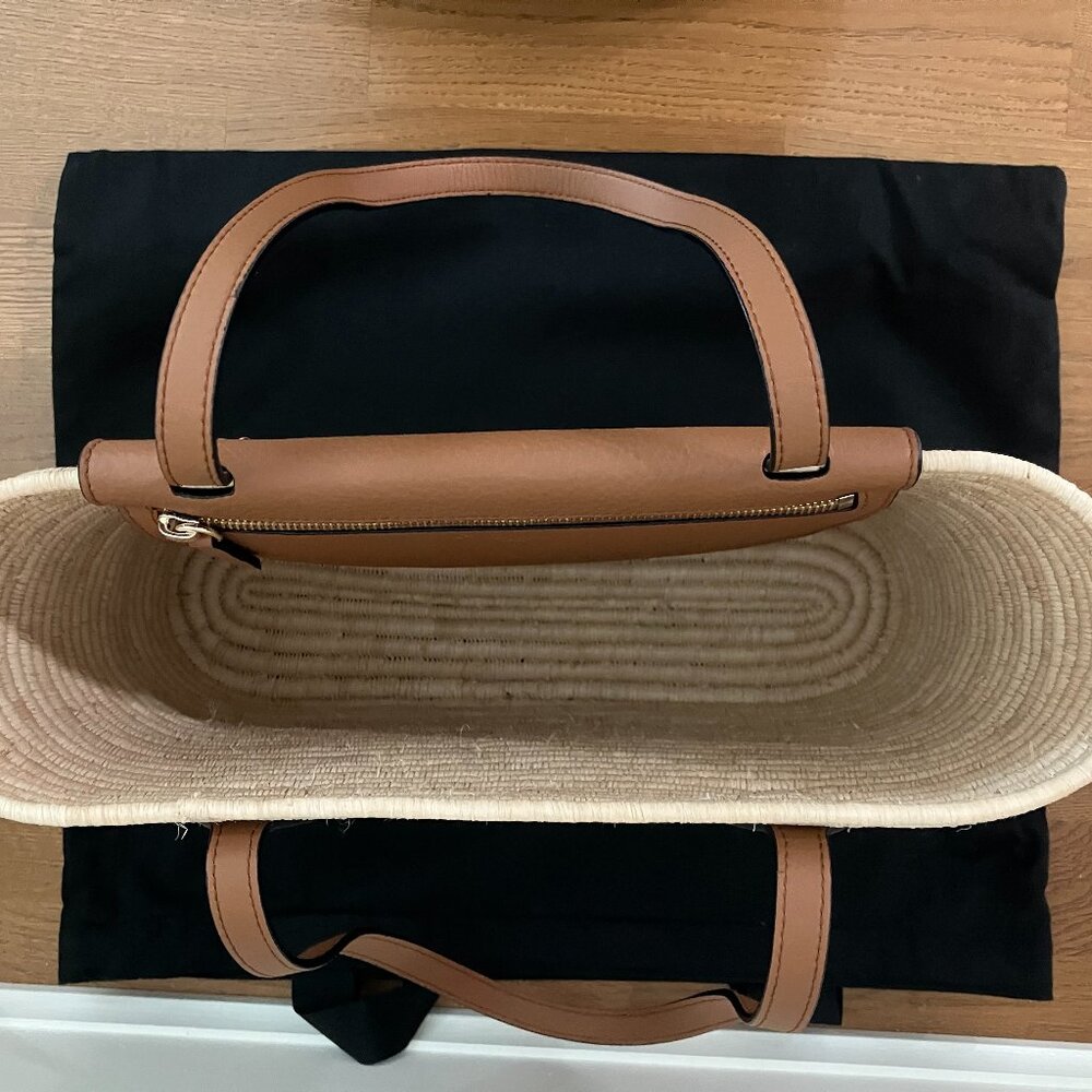 Strathberry Raffia Basket Tote - Picture 2 of 5
